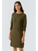 Oui Kleid in Khaki