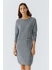 Oui Kleid in Grau