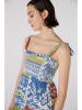 Oui Kleid in Bunt