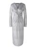 Oui Kleid in Silber