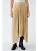 Oui Plisseerock in Beige