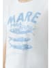 Oui Koszulka w kolorze biało-niebieskim