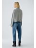 Oui Wollrollkragenpullover in Grau