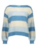 Trui "Razy" crème/blauw/lichtblauw