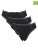 Sloggi 3er-Set: Taillenslips "Go Crush" in Schwarz