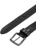 Camel Active Leren riem zwart
