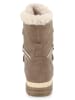 Kimberfeel Winterlaarzen "Abigail" taupe