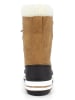 Kimberfeel Winterstiefel "Tiago" in Hellbraun/ Schwarz