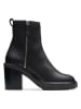 Clarks Leder-Stiefeletten "Cassiano" in Schwarz