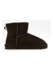 Clarks Leren winterboots bruin