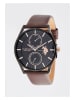 U.S. Polo Assn. Kwartshorloge bruin/zwart