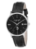U.S. Polo Assn. Kwartshorloge zwart/zilverkleurig