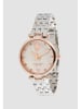 U.S. Polo Assn. Quarzuhr in Silber/ Roségold/ Weiß
