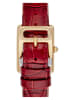 U.S. Polo Assn. Quarzuhr in Dunkelrot/ Gold