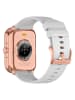 U.S. Polo Assn. Smartwatch in Weiß/ Roségold