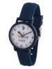 U.S. Polo Assn. Kwartshorloge donkerblauw/wit
