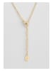 U.S. Polo Assn. Vergold. Halskette mit Schmuckelement - (L)60 cm