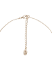 U.S. Polo Assn. Vergold. Halskette mit Edelstein - (L)36 cm