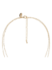 U.S. Polo Assn. Vergold. Halskette mit Edelsteinen - (L)37 cm