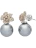 U.S. Polo Assn. Oorstekers met parels en kristallen
