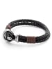 U.S. Polo Assn. Leren armband donkerbruin