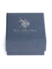U.S. Polo Assn. Leder-Armband in Dunkelblau