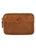 Camel Active Leder-Schlüsseletui "Wave" in Cognac - (B)11 x (H)8 x (T)2 cm