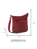 Camel Active Torebka "City" w kolorze bordowym - 22 x 23 x 8 cm