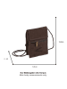Camel Active Podróżny portfel "Journey" w kolorze ciemnobrązowym - 11,5 x 16,5 x 4 cm