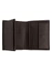 Camel Active Leren portemonnee "Thai" donkerbruin - (B)9,5 x (H)12,5 x (D)2 cm