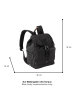 Camel Active Rucksack "City" in Schwarz - (B)34 x (H)38 x (T)18 cm
