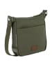 Camel Active Umhängetasche "City" in Dunkelgrün - (B)22 x (H)25 x (T)8 cm