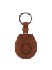 Camel Active Leder-Schlüsselanhänger "Field" in Cognac - (B)5 x (H)10 x (T)1 cm