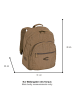 Camel Active Rucksack "Journey" in Taupe - (B)31 x (H)40 x (T)20 cm