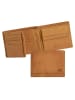 Camel Active Leder-Geldbörse "Nimbus" in Camel - (B)12,5 x (H)9,5 x (T)1,5 cm