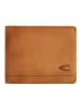 Camel Active Leren portemonnee "Nimbus" camel - (B)11 x (H)8,5 x (D)2 cm