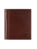 Camel Active Leder-Kartenetui "Salamanca" in Dunkelbraun - (B)9 x (H)10 x (T)1 cm