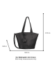 Gabor Bags Shopper bag "Layla" w kolorze czarnym - 39 x 27 x 13 cm