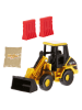 Carrera Bouwplaatsvoertuig "CAT Micro 906 wiellader" met accessoires - vanaf 6 jaar