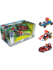 Carrera 3er-Set: Autos "Pull&Speed Mario Kart(TM)" in Rot/ Blau - ab 3 Jahren