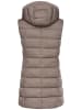 Camel Active Doorgestikte bodywarmer oudroze