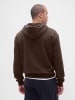 GAP Hoodie in Dunkelbraun