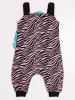 Denokids Jumpsuit "Zebra" lichtroze/zwart