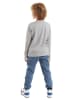 Denokids 2-delige outfit "Consruction" grijs/blauw