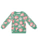Denokids 2-delige outfit "Flower Garden" groen