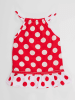 Denokids Jurk "Dotted" rood