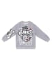 Denokids Bluza "Just Smile" w kolorze szarym