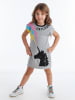 Denokids Kleid "Unicorn" in Grau