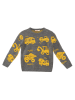 Denokids Sweter "Construction Tools" w kolorze antracytowym
