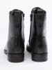 JOLANA & FENENA Leder-Boots in Schwarz